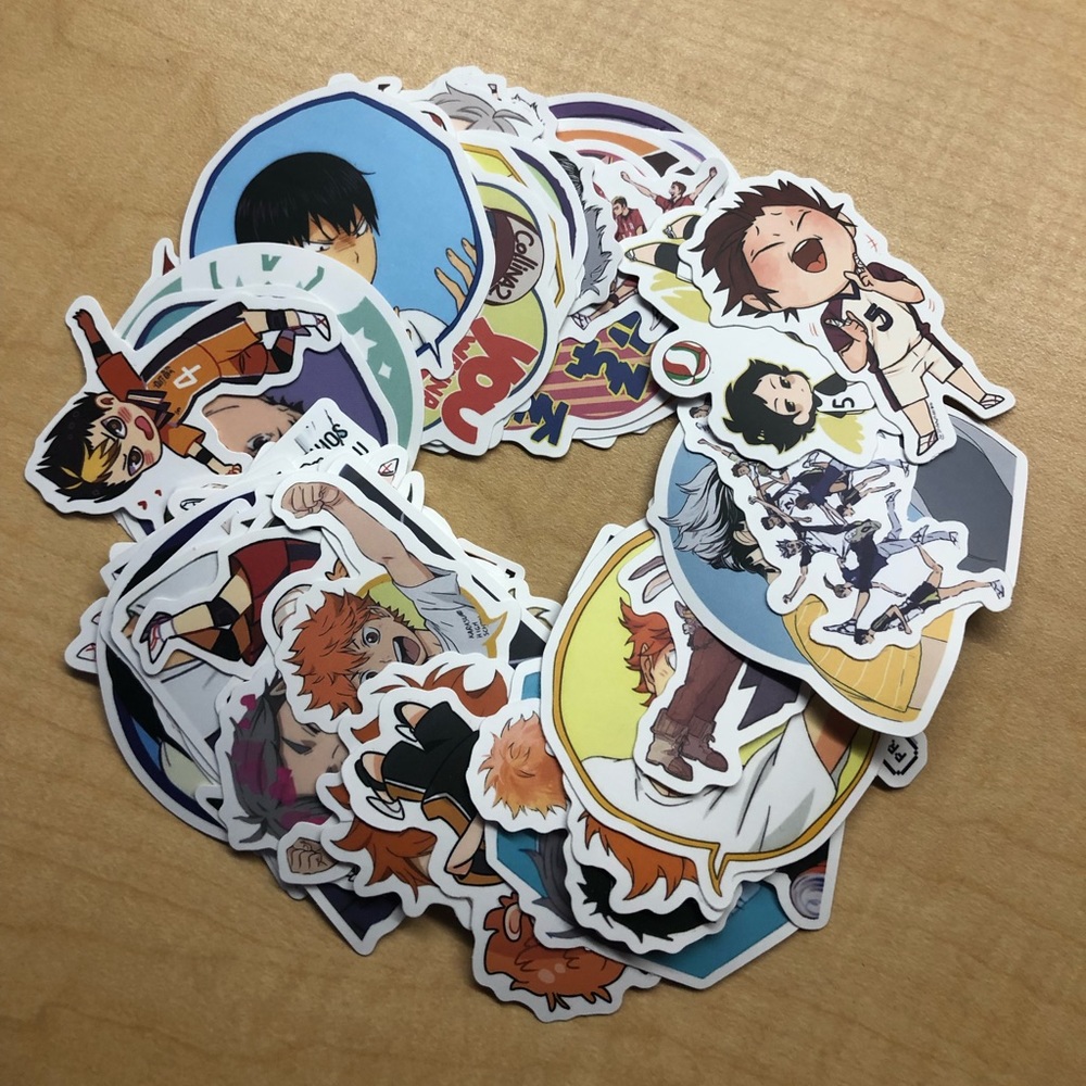 HAIKYUU sticker mystery pack